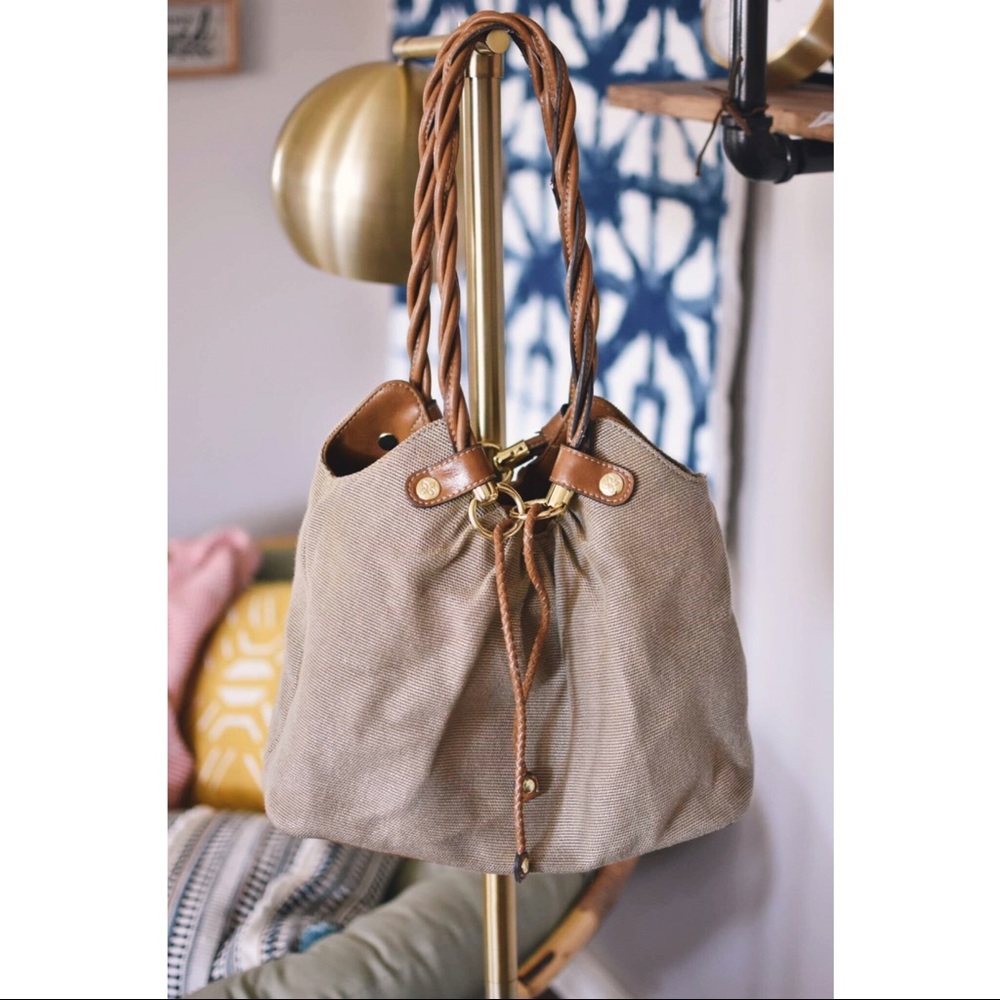 🛑SOLD🛑 Boho style canvas purse